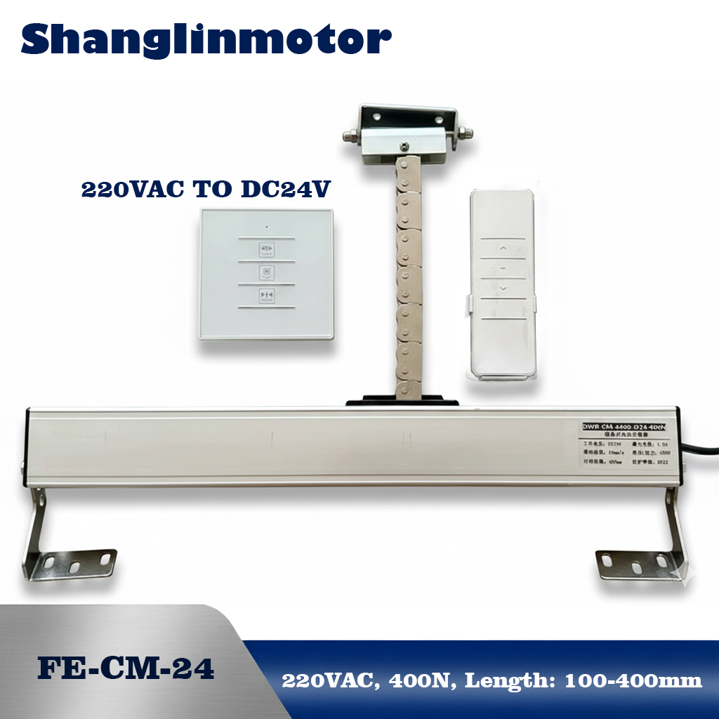 Diy Home Automation System - ระบบเปิดหน้าต่างอัจฉริยะไร้สาย DC24V พร้อมชุดควบคุมพลังงานไฟฟ้ากระแสสลับ 220V รีโมทคอนโทรล ระบบอัตโนมัติ