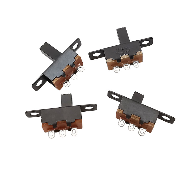 Diy Automation Projects - 10ชิ้น saklar TOGGLE ขนาดเล็ก SS12F15สวิตช์สไลด์1P2T 3พินสำหรับของเล่นอิเล็กทรอนิกส์แบบ