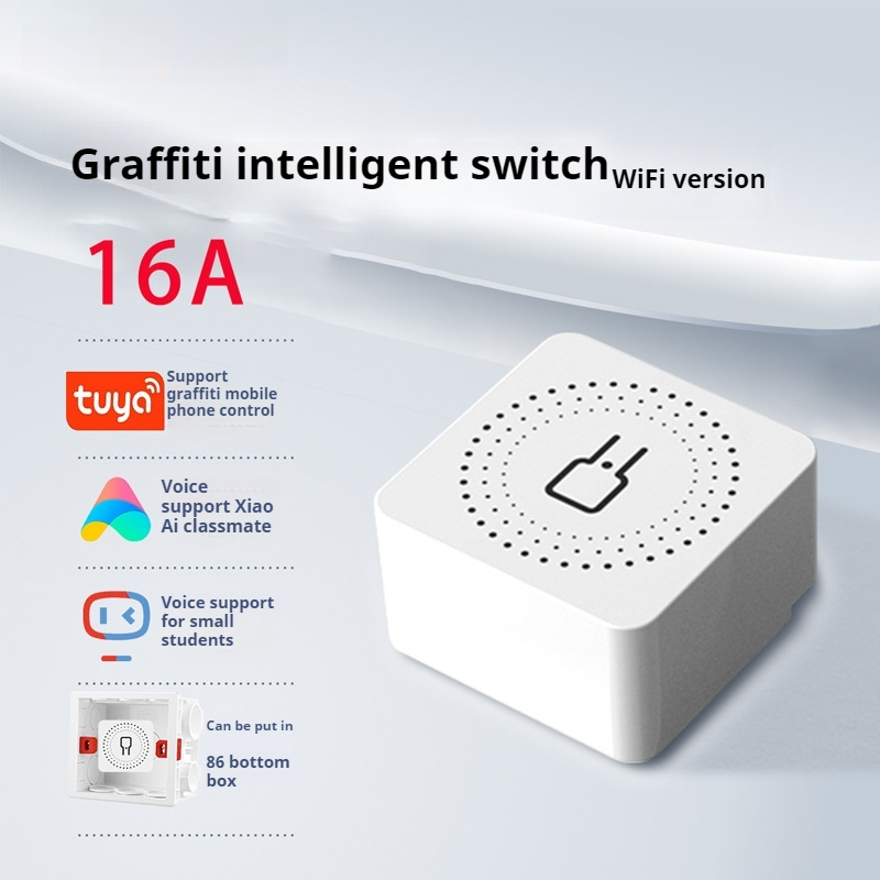 Home Automation Ideas - Tuya Smart WiFi สวิตช์ควบคุมคู่ - โมดูลรีโมทไร้สายขนาดเล็กสําหรับระบบอัตโนมัติในบ้านอัจฉริยะ