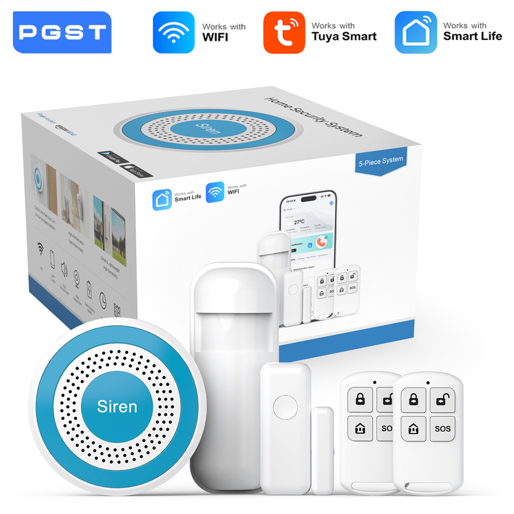 PGST WiFi Smart Life Alarm Sec - Diy Home Automation System บทวิจารณ์และราคา
