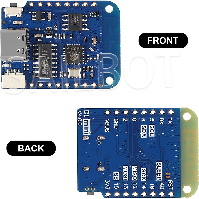 1-10PCS WeMos D1 Mini ESP8266  - Esp8266 Nodemcu Board บทวิจารณ์และราคา