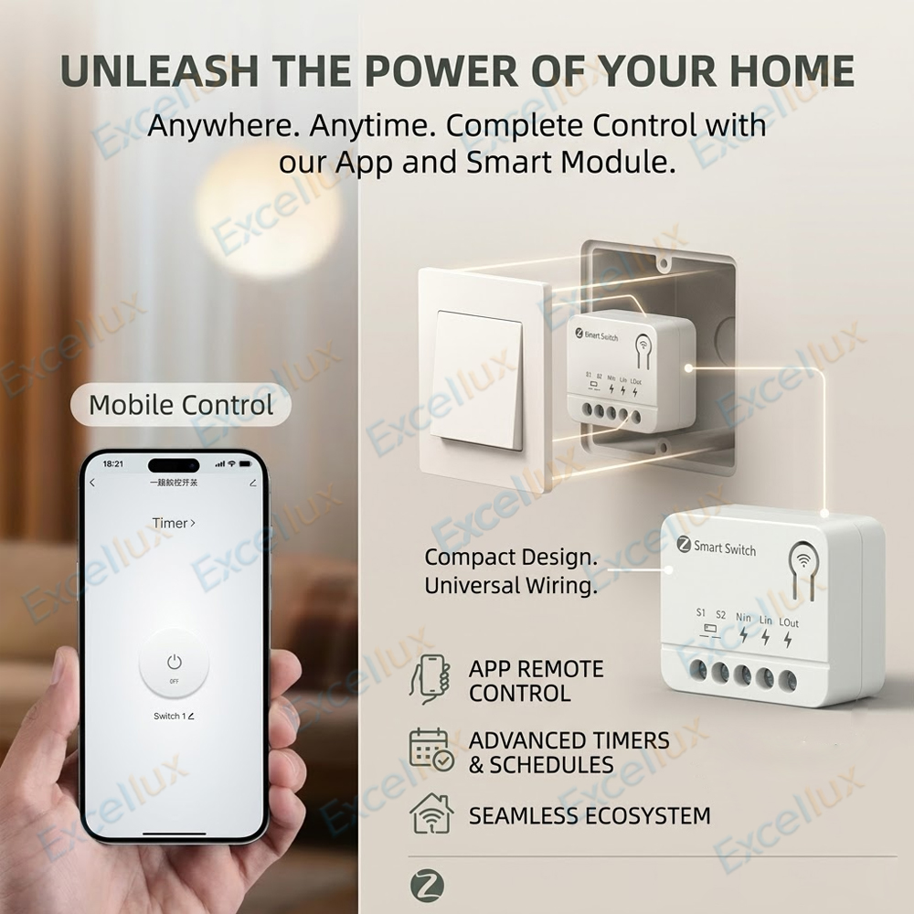 โมดูลสวิตช์อัจฉริยะ Zigbee 3.0 - Home Automation Ideas บทวิจารณ์และราคา