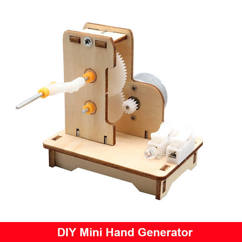 DIY Mini Hand Generator DIY กา - Diy Automation Projects บทวิจารณ์และราคา