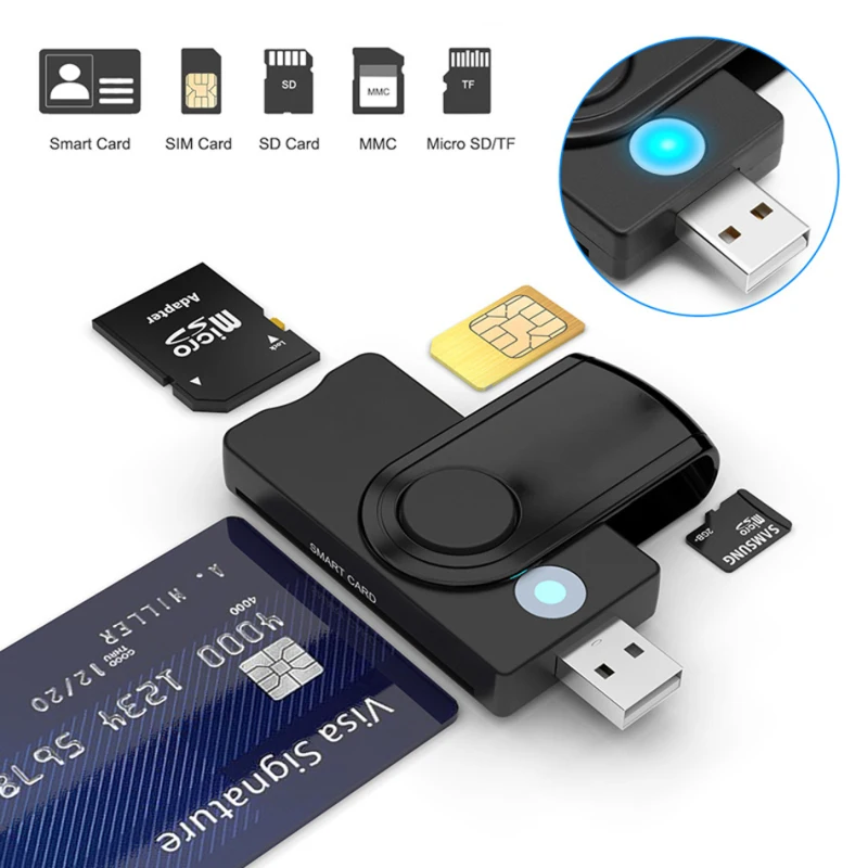 USB 3.0 2.0สมาร์ทเครื่องอ่านกา - Home Assistant Sd บทวิจารณ์และราคา