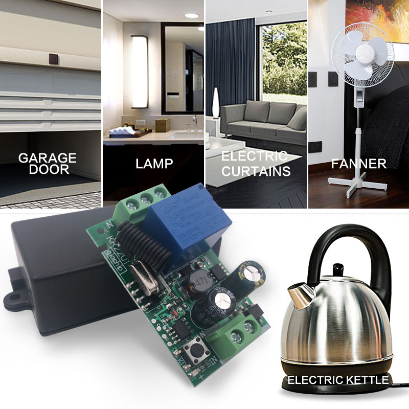 รีโมทไร้สายอเนกประสงค์ 433MHz  - Home Automation Ideas บทวิจารณ์และราคา
