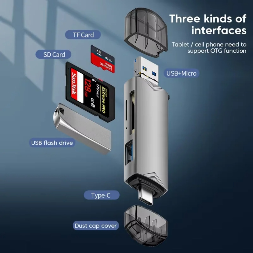 เครื่องอ่านการ์ด USB 3.0 OTG 6 - Home Assistant Sd บทวิจารณ์และราคา