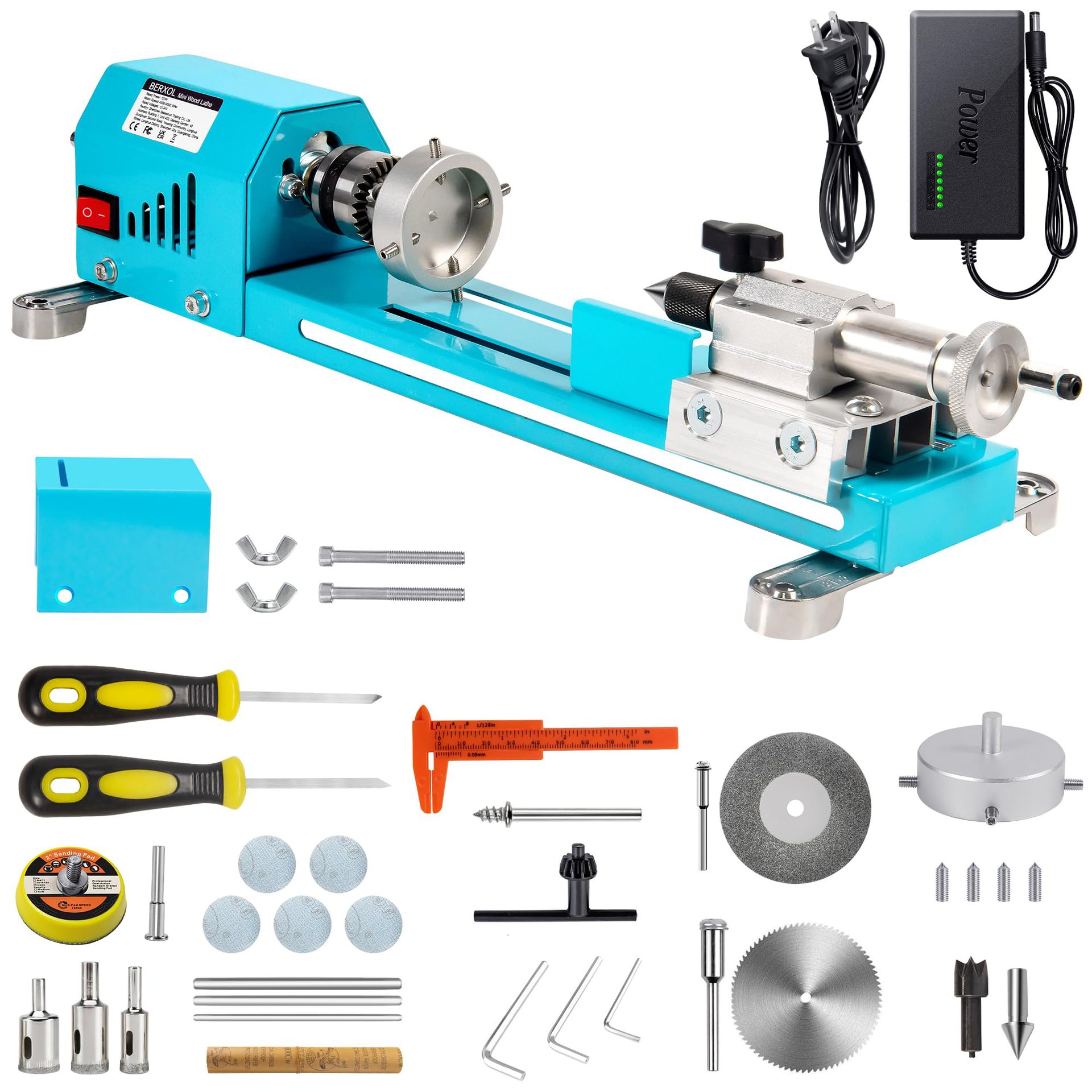 เครื่องกลึงไม้ไฟฟ้าขนาดเล็กแบบ - Diy Automation Projects บทวิจารณ์และราคา