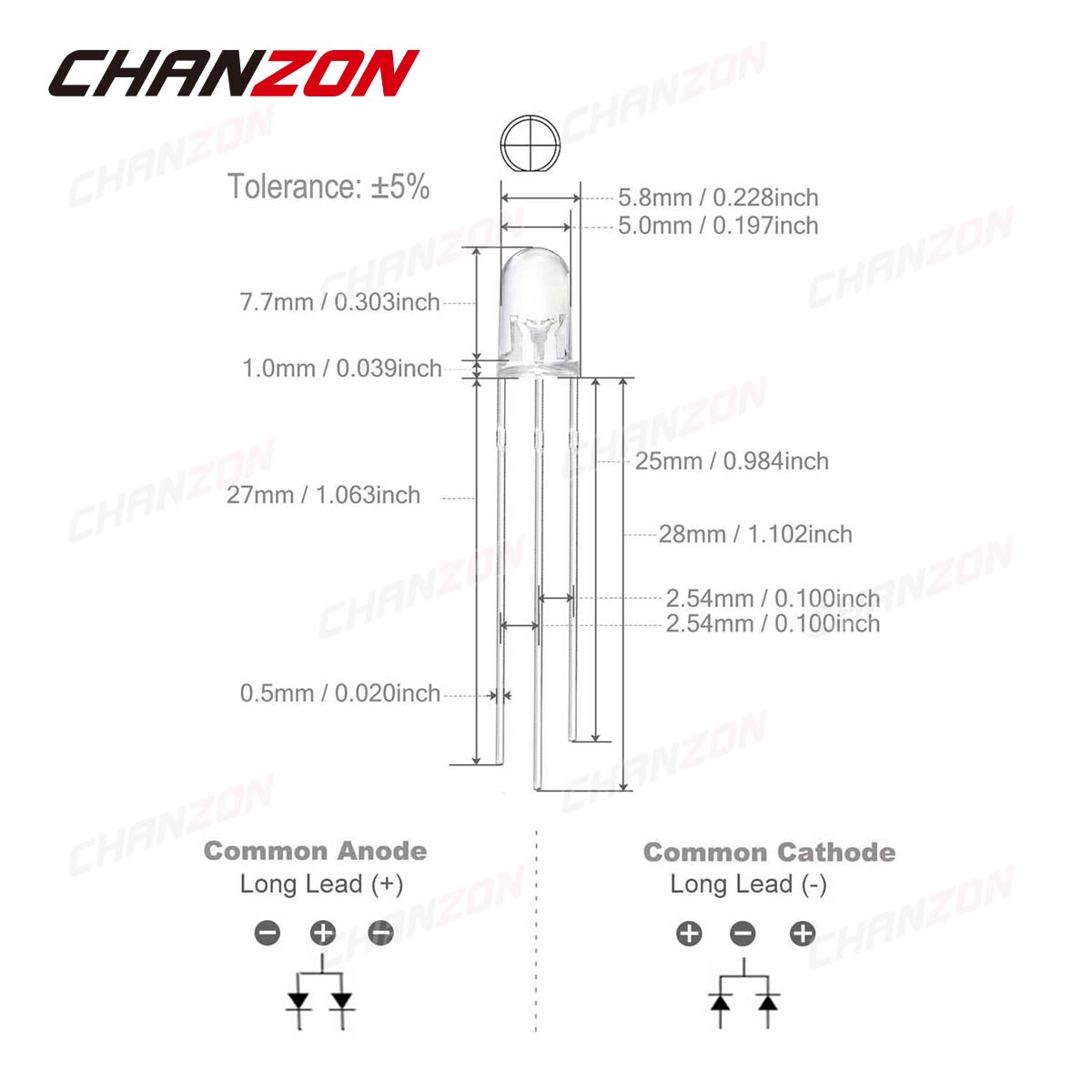 100 ชิ้น 5 มิลลิเมตร LED Light - Diy Automation Projects บทวิจารณ์และราคา
