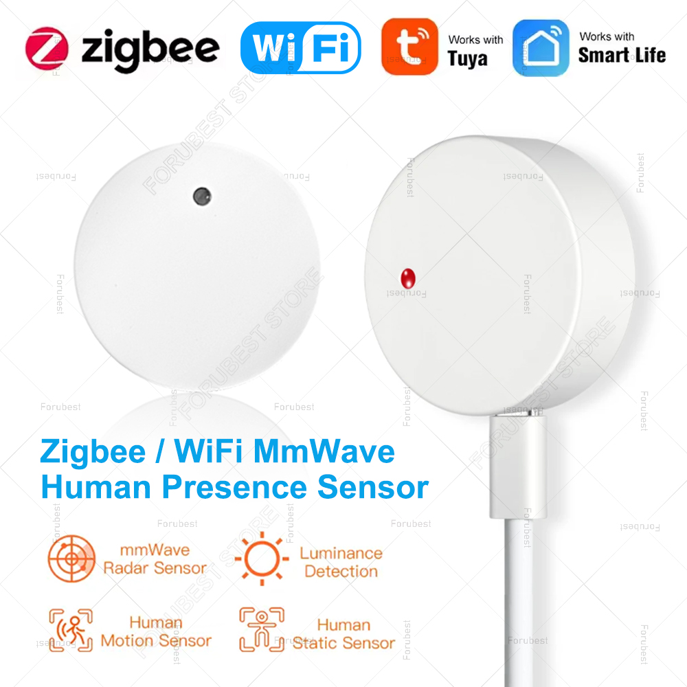 ZigBee Wifi MmWave Human Prese - Home Automation Ideas บทวิจารณ์และราคา