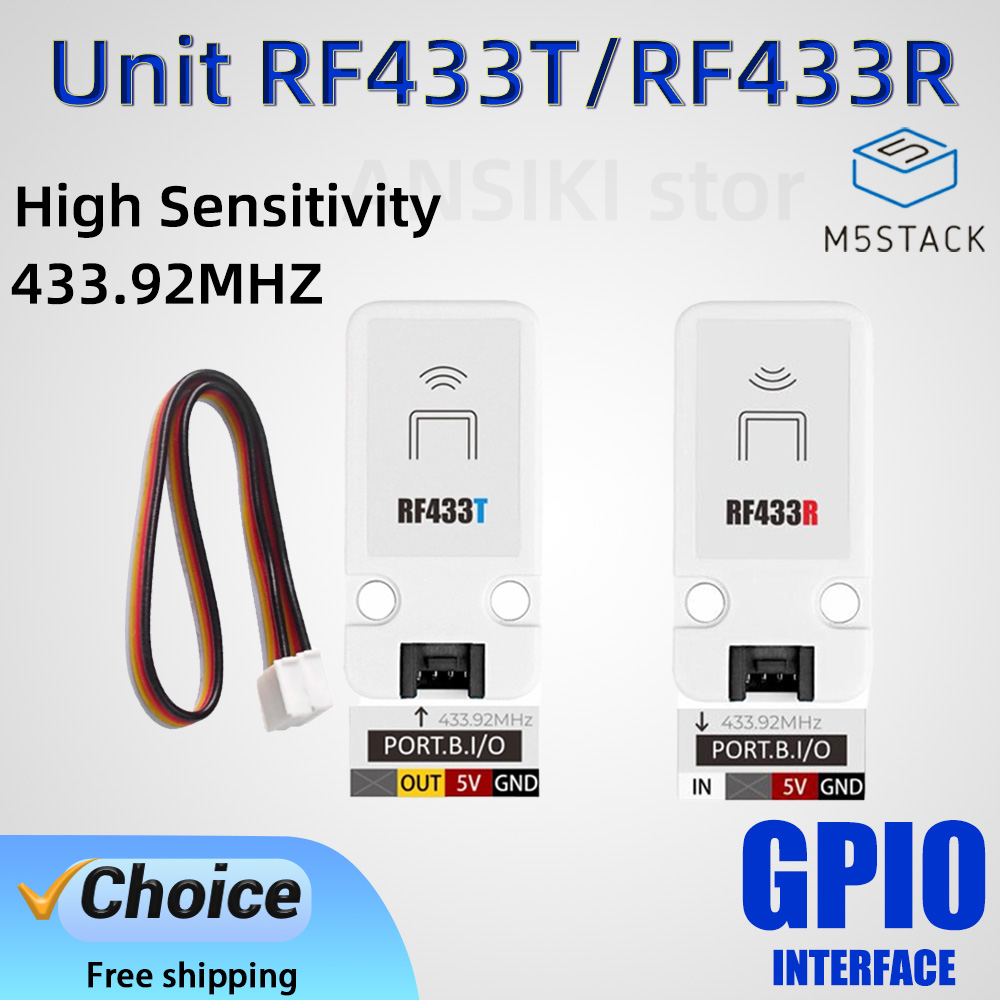 ชุดระบบ IoT M5Stack Unit RF433 - Diy Home Automation System บทวิจารณ์และราคา