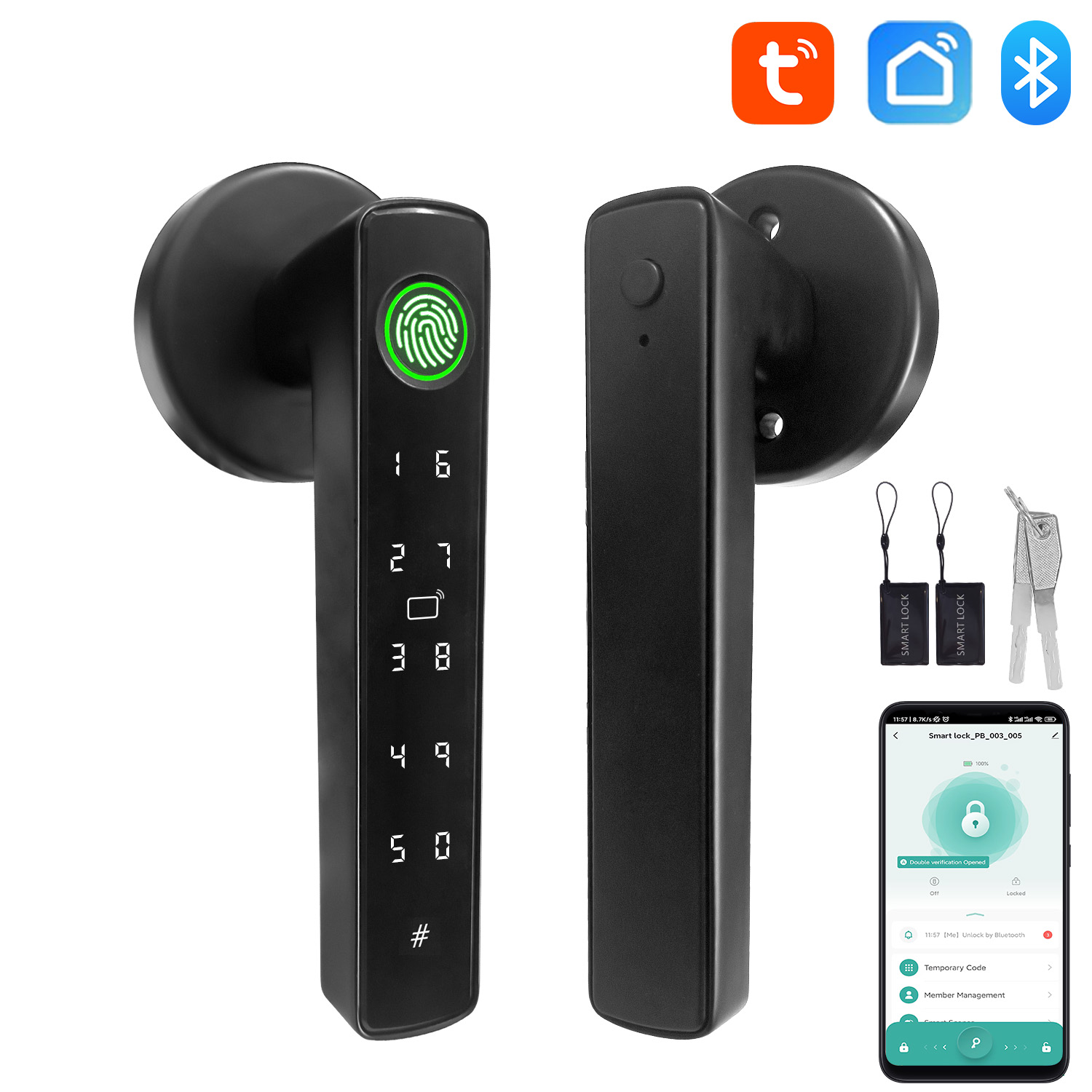 ทูย่า สมาร์ท บลูทูธ ดอร์ล็อค ช - Diy Home Automation System บทวิจารณ์และราคา
