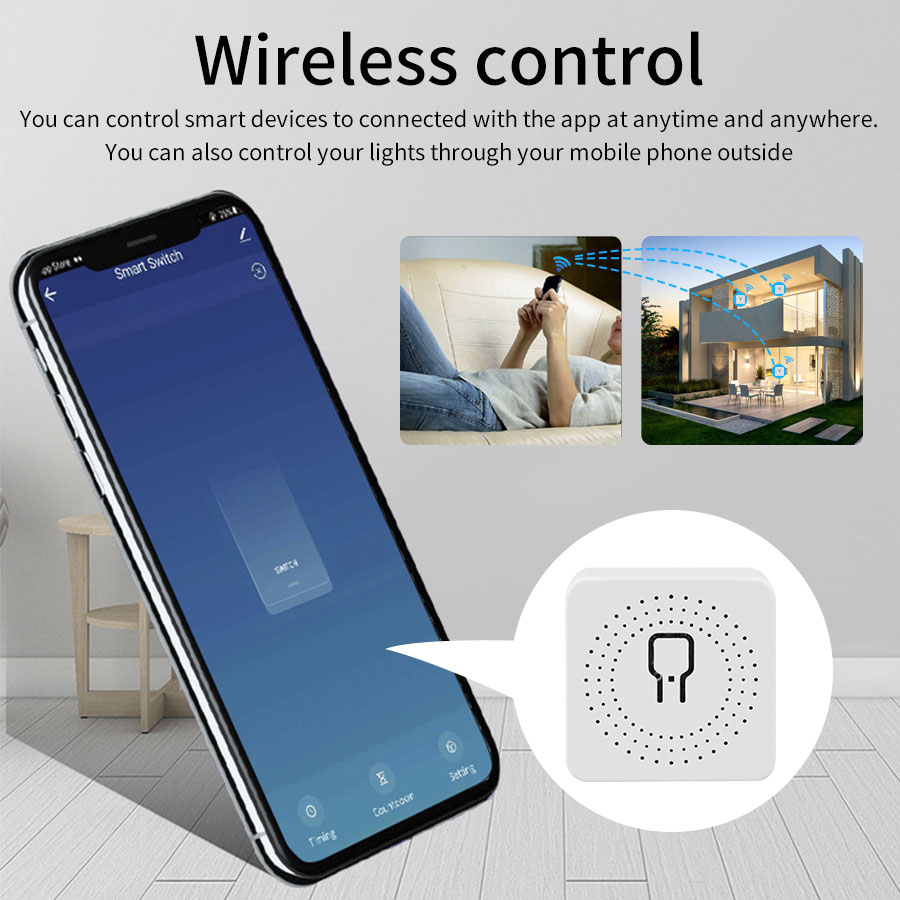16A/20A WiFi มินิสมาร์ทโมดูลสว - Home Automation Ideas บทวิจารณ์และราคา