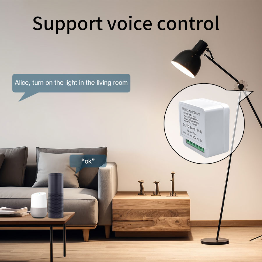 16A/20A WiFi มินิสมาร์ทโมดูลสว - Home Automation Ideas บทวิจารณ์และราคา